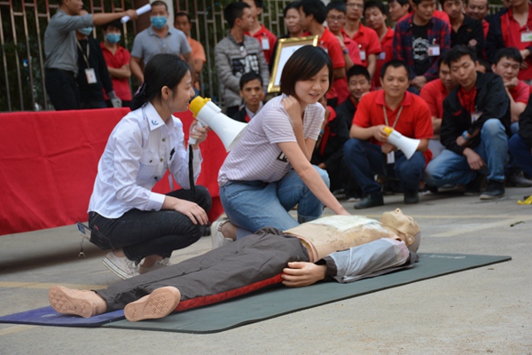 大族元亨光電2018年消防實戰演習