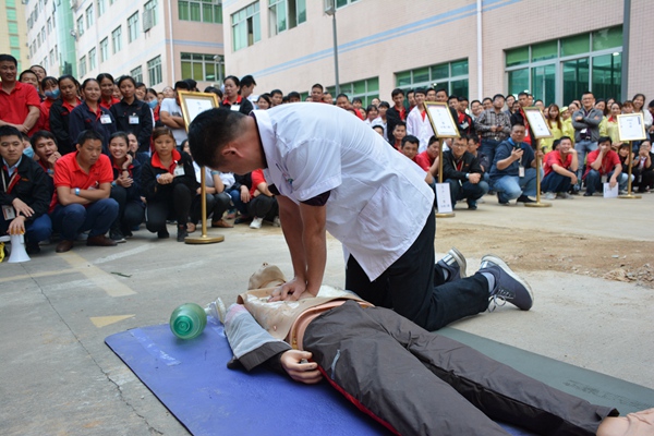 大族元亨光電2018年消防實戰演習